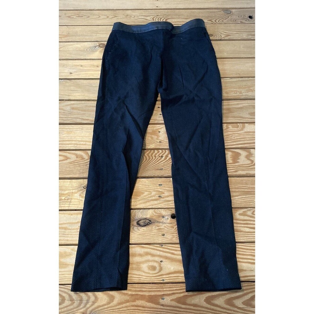 Gucci Leather Waist Dress Pants Size 38 Women’s Black